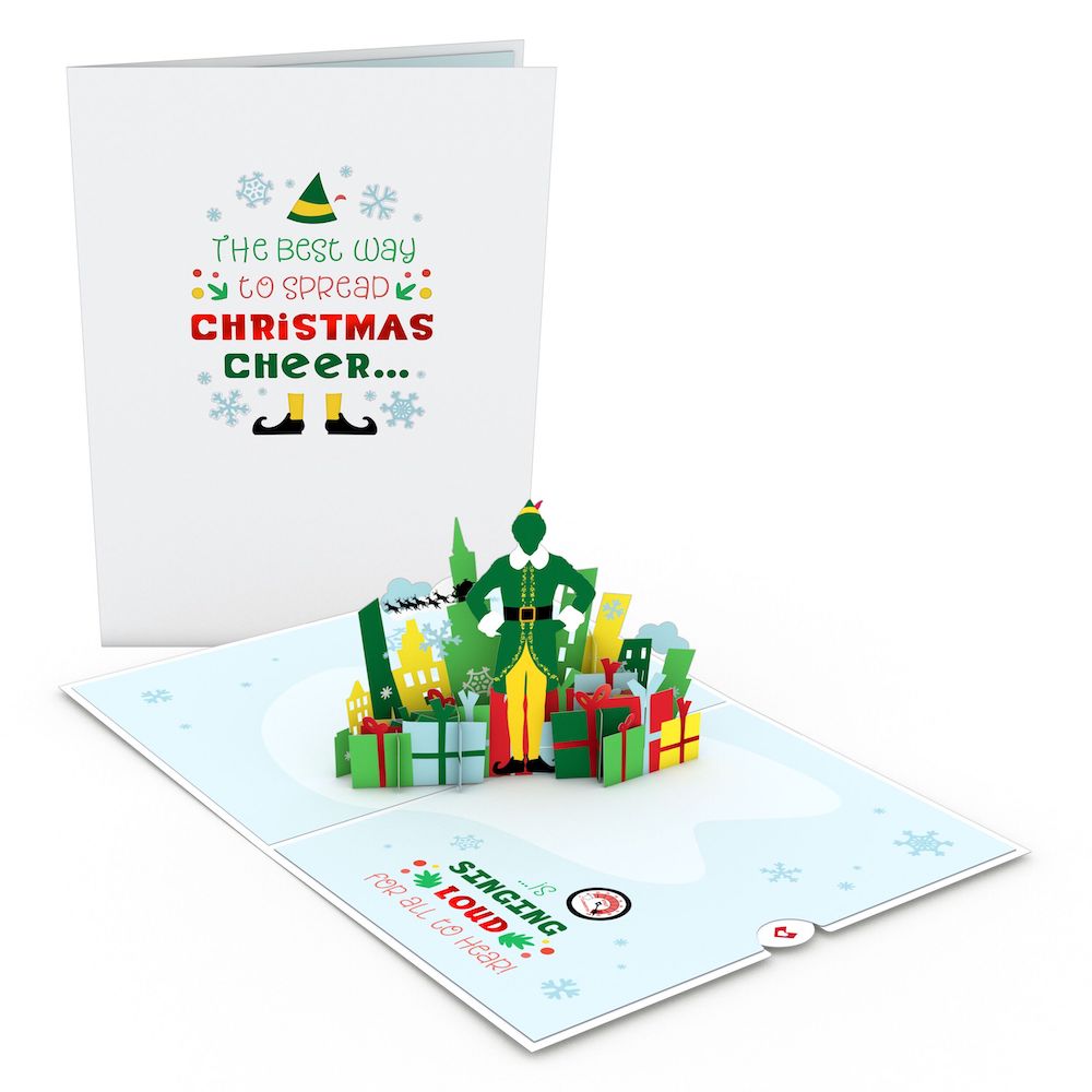 Elf Christmas Cheer Pop-Up Card