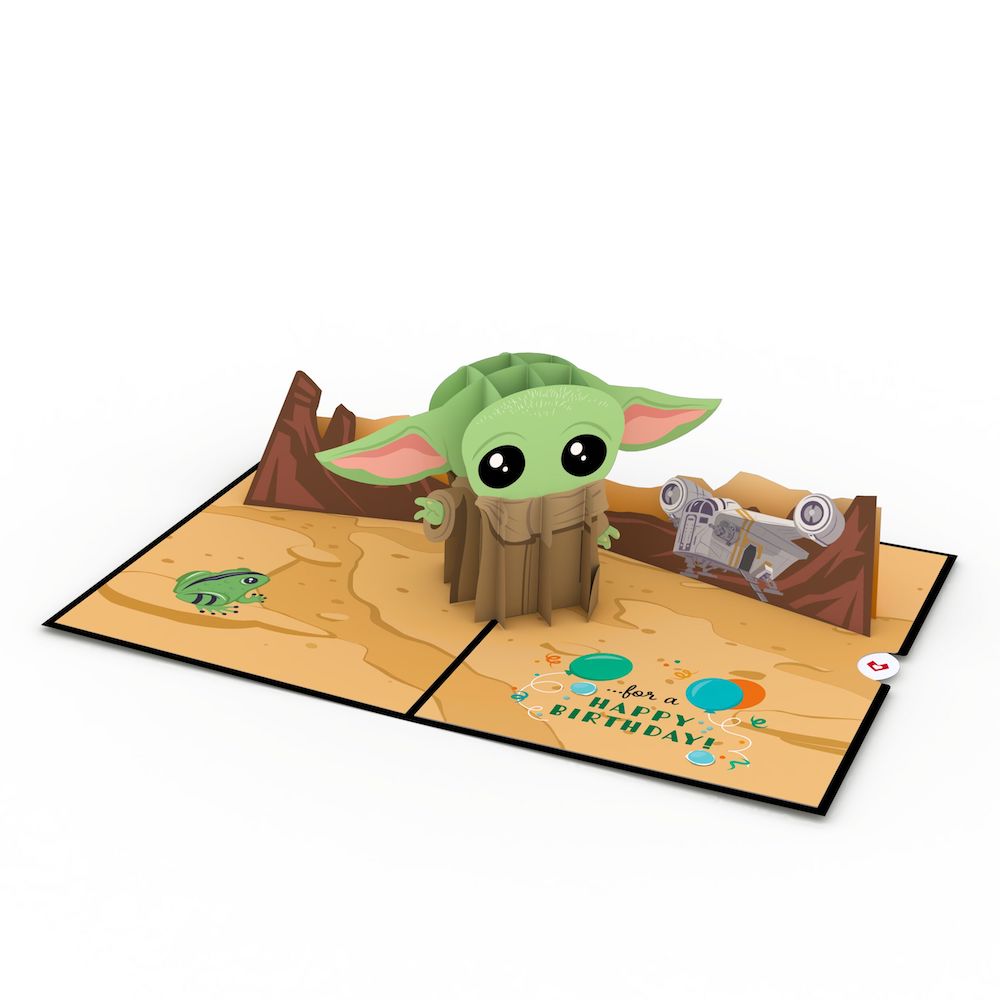 Star Wars™ The Mandalorian™ Grogu™ Birthday Best Wishes Pop-Up Card