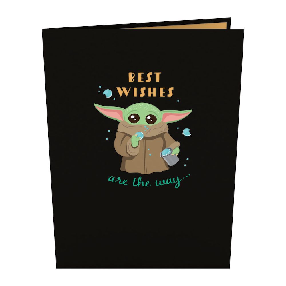 Star Wars™ The Mandalorian™ Grogu™ Birthday Best Wishes Pop-Up Card