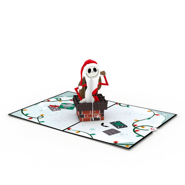 Disney Tim Burton's The Nightmare Before Christmas Scary Christmas Pop-Up Card