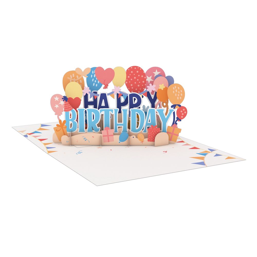 Happy Birthday Gifts: Paperpop® Card