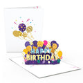 Happy Birthday Balloons: Paperpop® Card