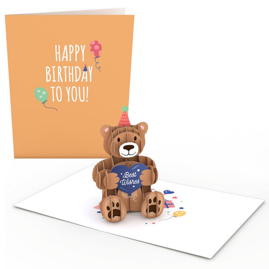 Happy Birthday Bear: Paperpop® Card