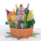 Birthday Birds Basket: Paperpop® Card