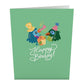 Birthday Birds Basket: Paperpop® Card