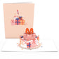 Happy Birthday Gift Cake: Paperpop® Card