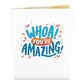 Amazing Congrats Trophy: Paperpop® Card