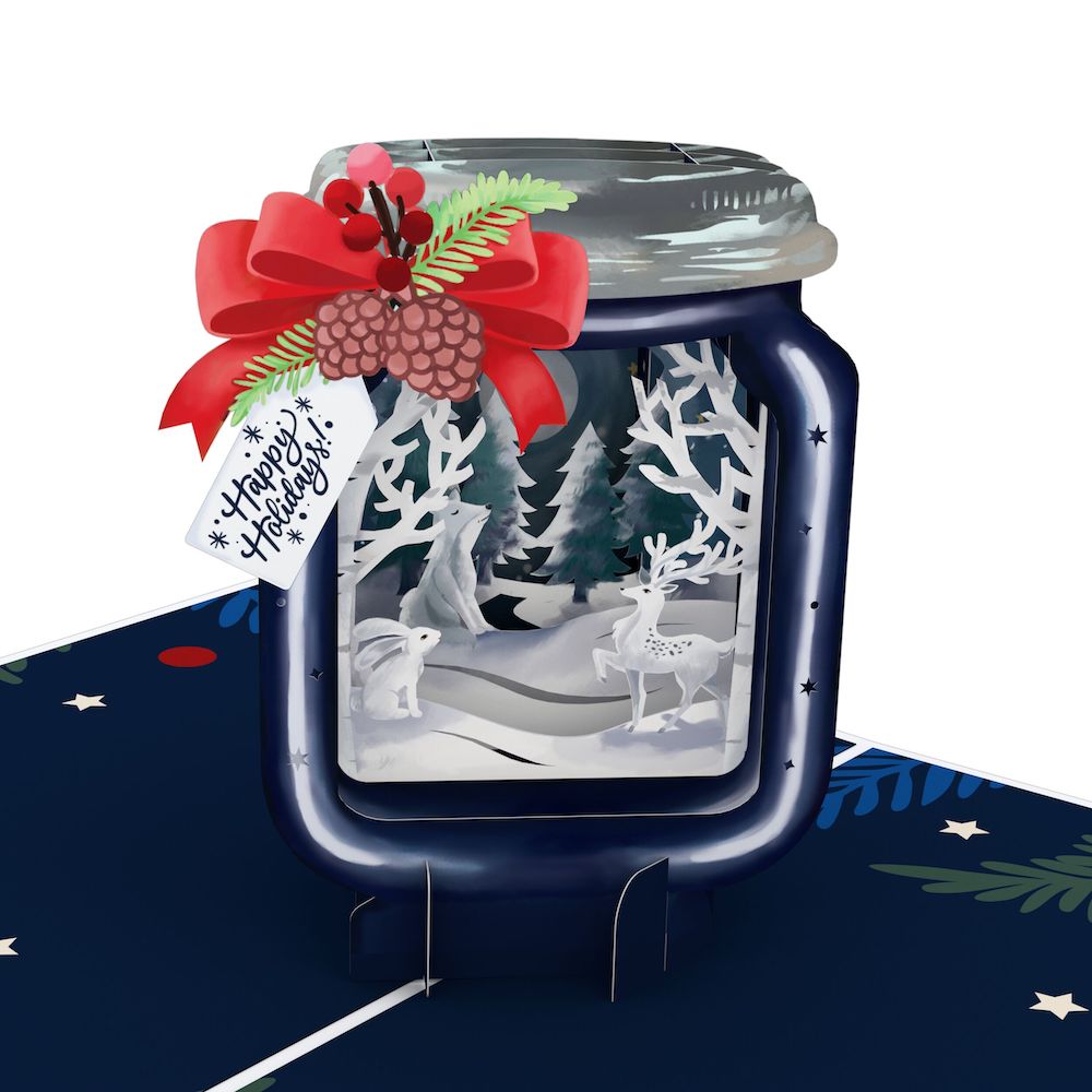 Holiday Jar Pop-Up Card