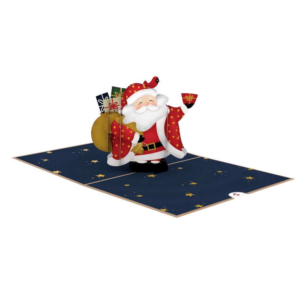 Jolly Holiday Santa Pop-Up Card