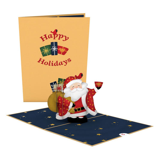 Jolly Holiday Santa Pop-Up Card