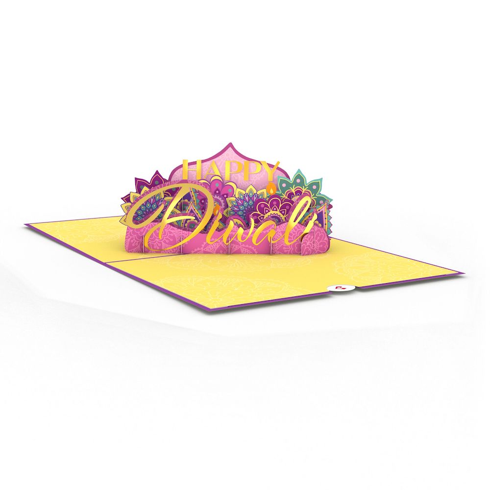Happy Diwali Celebration Pop-Up Card