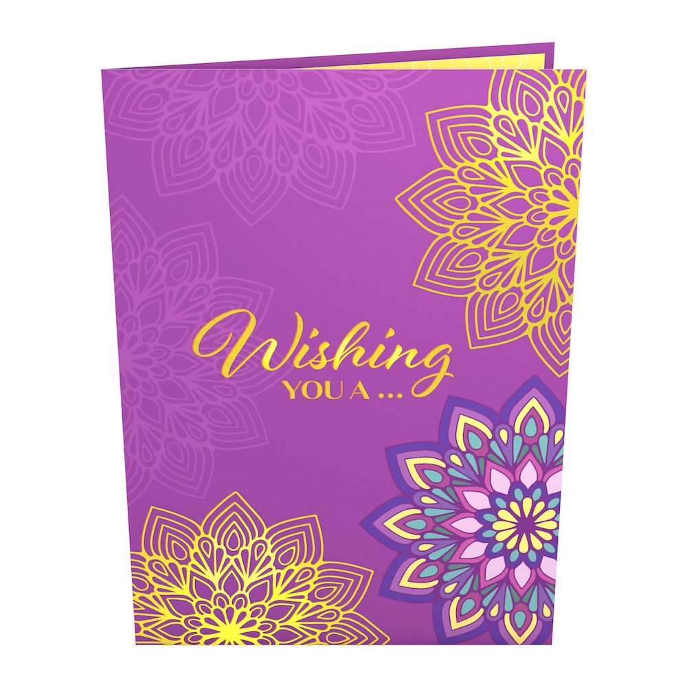 Happy Diwali Celebration Pop-Up Card