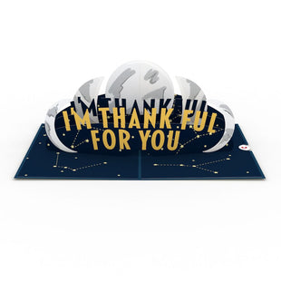 Thank You Moon Phases Pop-Up Card greeting card -  Lovepop