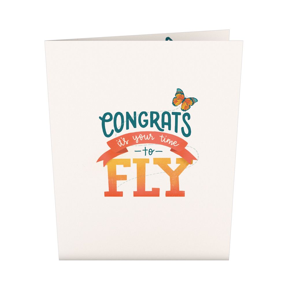 Congrats Butterfly: Paperpop® Card