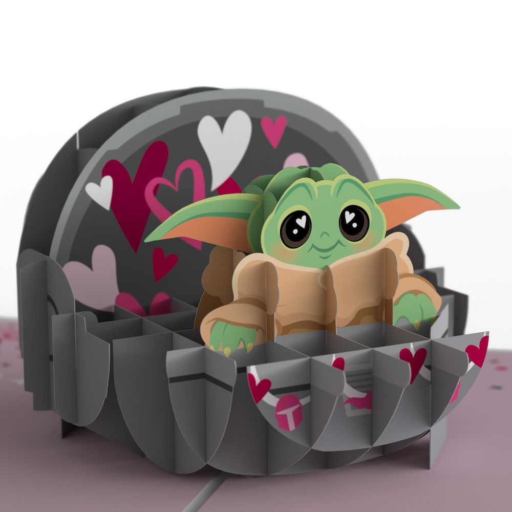 Star Wars™ The Mandalorian™ Grogu™ Love is the Way Pop-Up Card