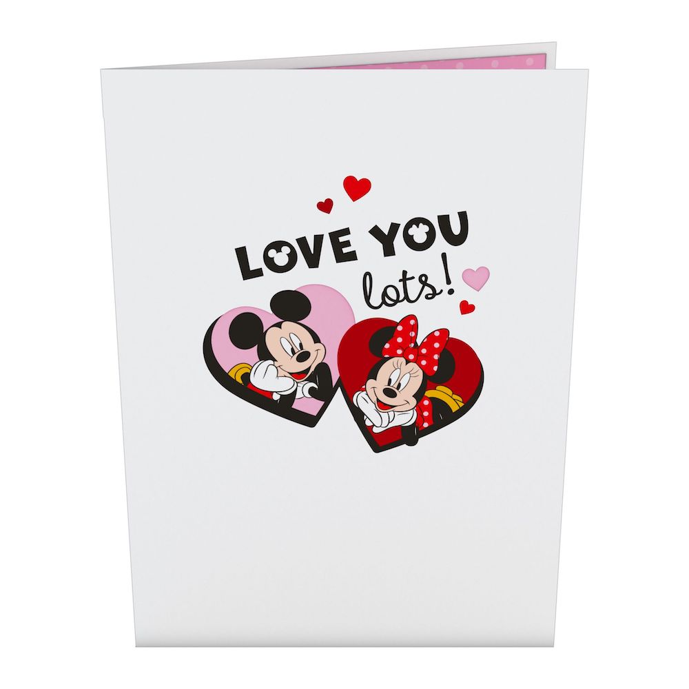 Disney's Mickey & Minnie Love You Lots Pop-Up Card