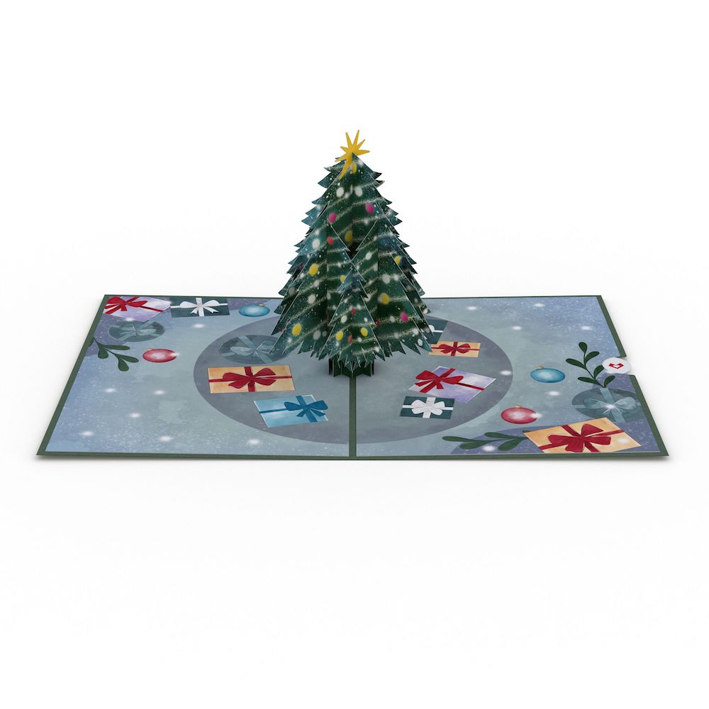 Season's Greetings Festive Tree 12-Pack