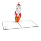Rocket Ship Pop-Up Card