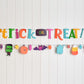 Trick or Treat Monsters Halloween Garlands 8ft (2-pack)