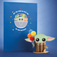 Star Wars™ The Mandalorian™ Grogu™ Birthday Card with Pop-Up Gift