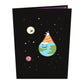 Space Birthday Pop-Up Card