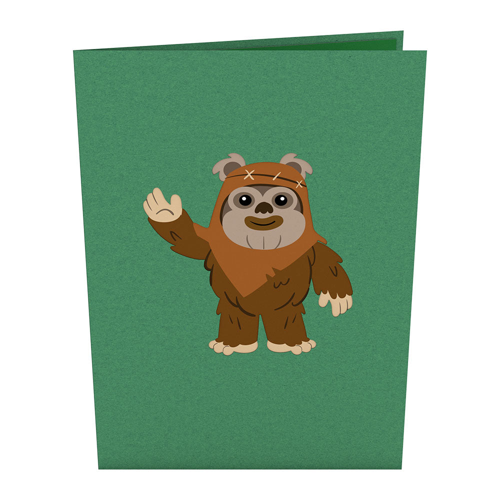 Star Wars Ewok Village Pop-Up Card