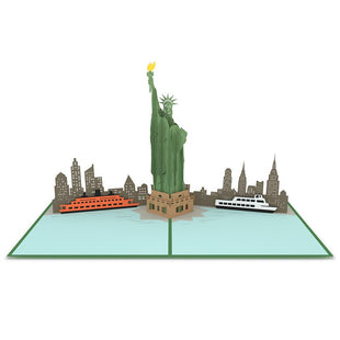 Statue of Liberty Pop-Up Card greeting card -  Lovepop
