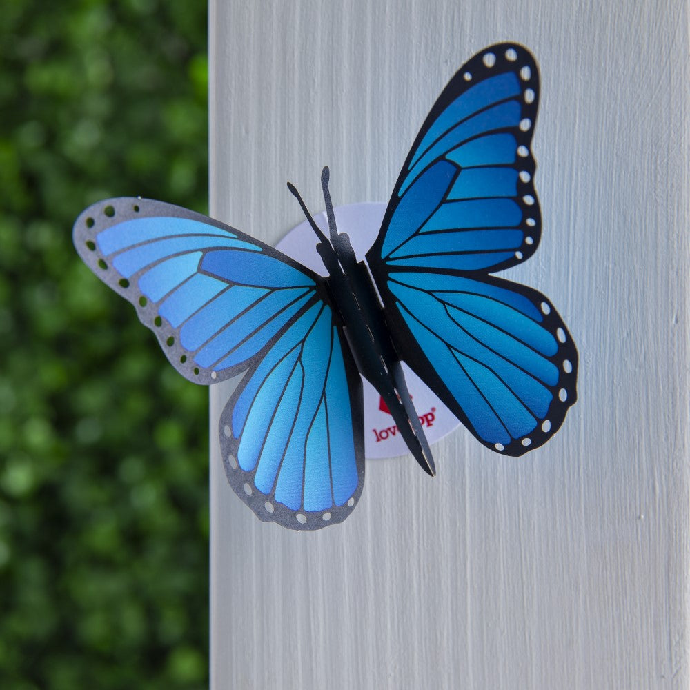 Stickerpop™: Blue Morpho Butterfly (1-Pack)
