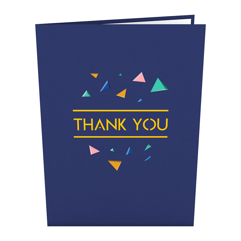 par banner godtgørelse Thank You Confetti Pop-Up Card | Lovepop