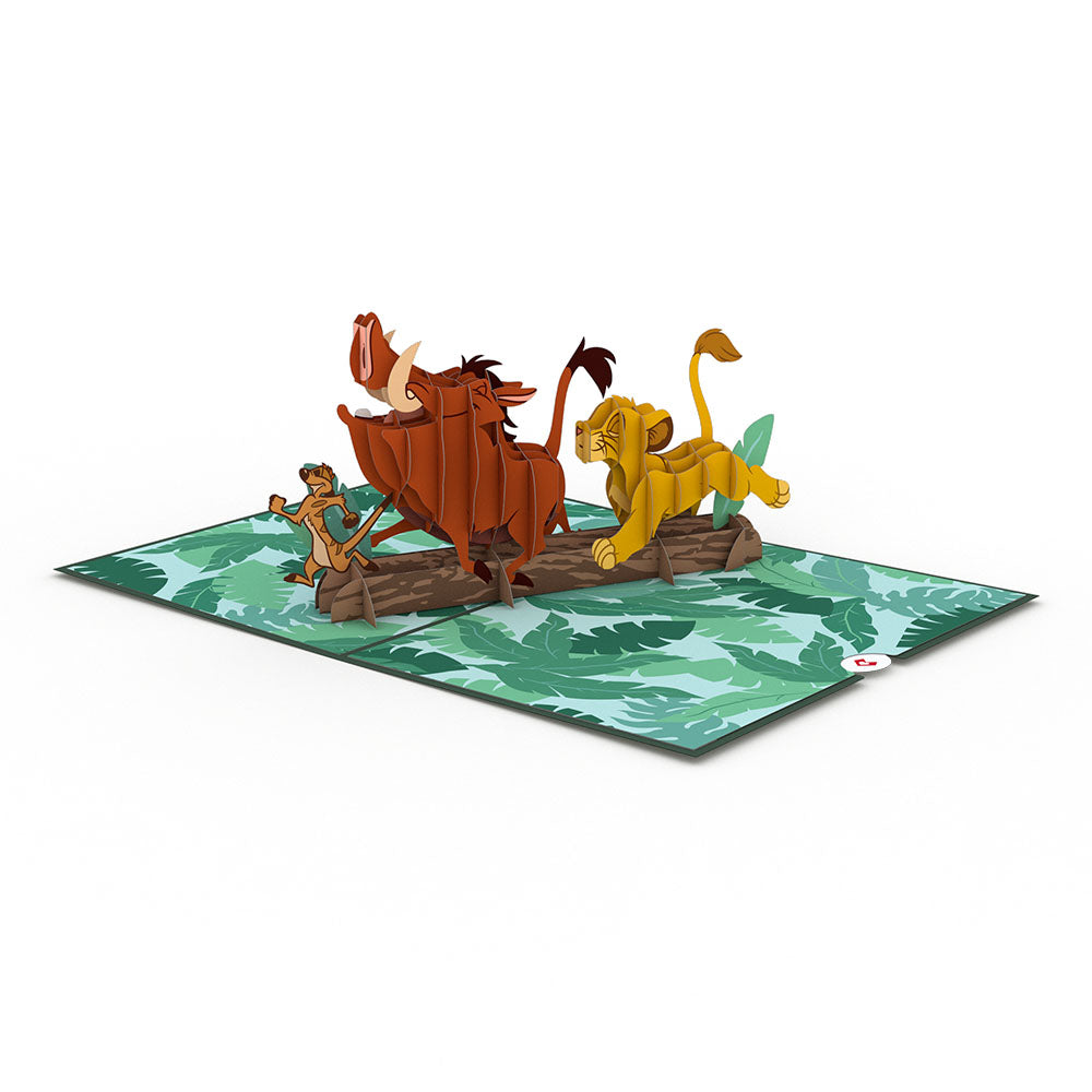 Disney's The Lion King No Worries Pop-Up Card