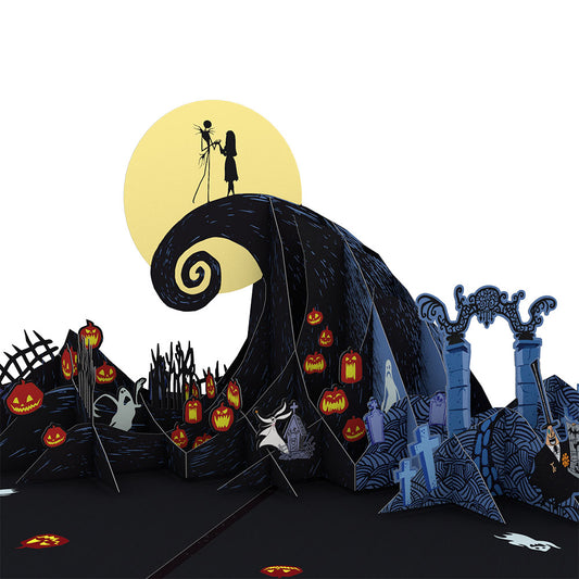 Billedhugger vinden er stærk mor Disney Tim Burton's The Nightmare Before Christmas Pop-Up Card – Lovepop