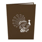 Thanksgiving Turkey Pop up Card