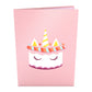 Unicorn Cake Pop-Up Card