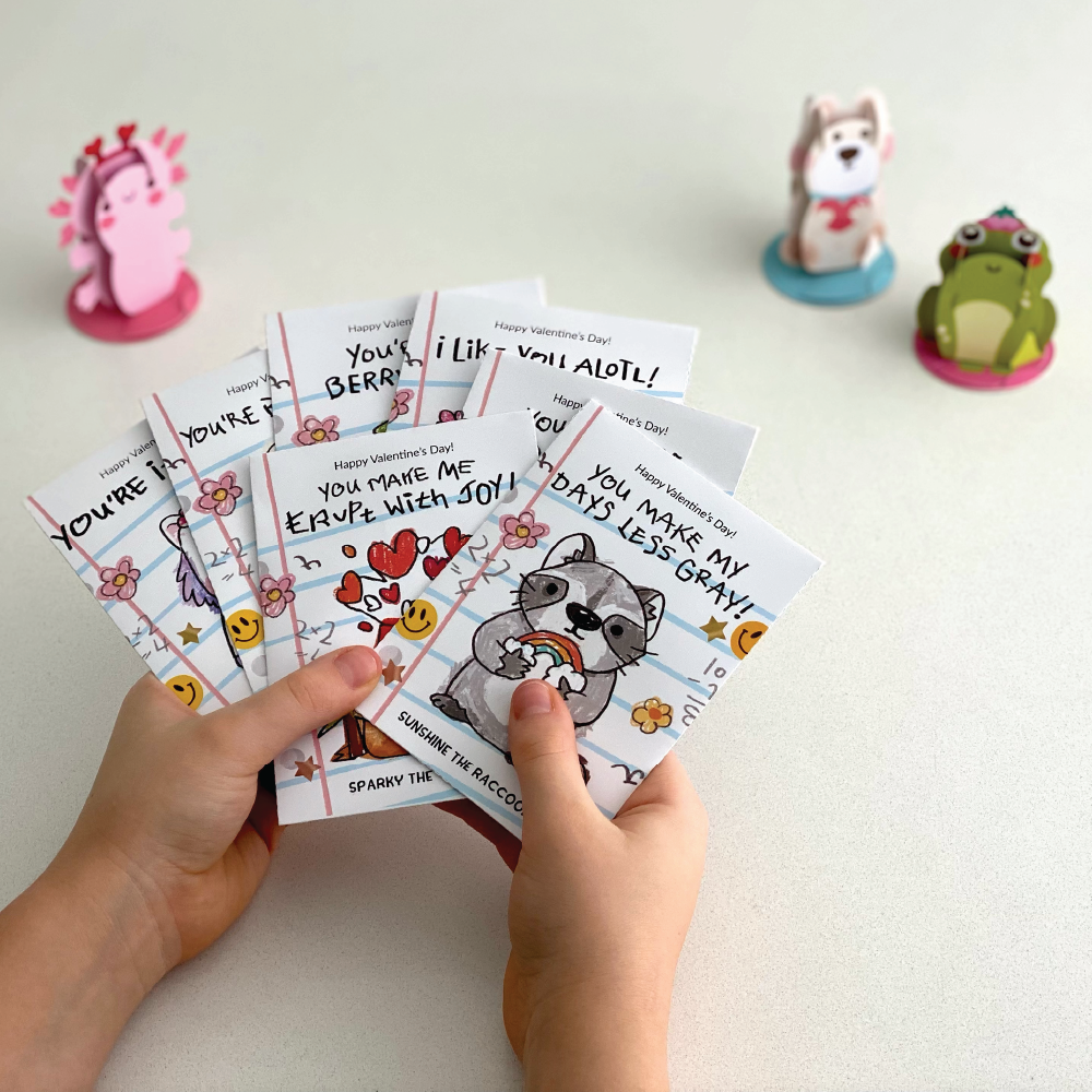 Playpop Explorers™ Valentines for Kids 8-Pack