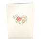 Wedding Florals Pop-Up Card