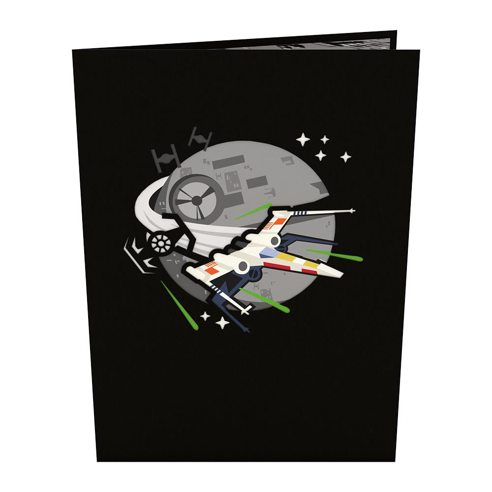 X-Wing Starfighter Pop up Card
