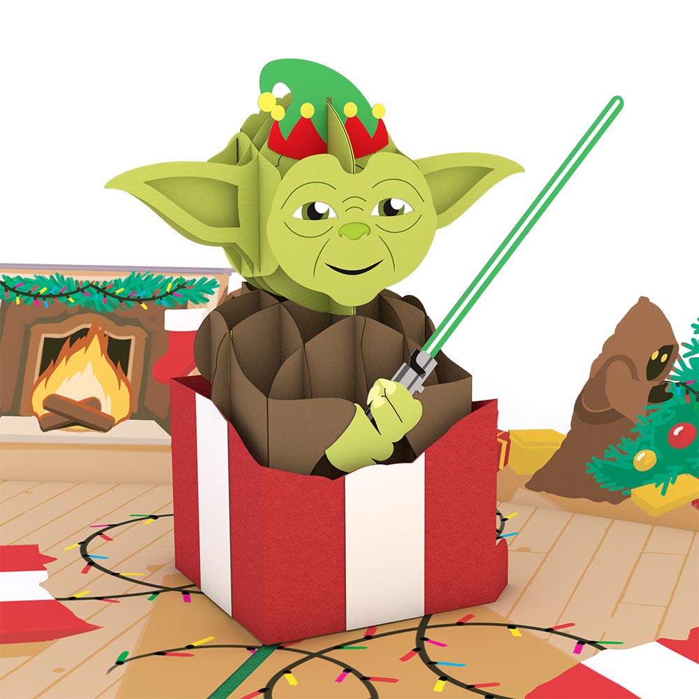 Star Wars™ Yoda™ Present Pop-Up Card