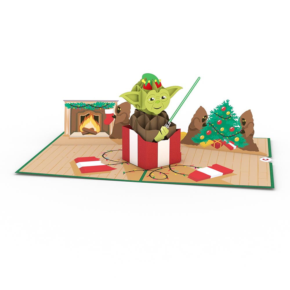 Star Wars™ Yoda™ Present Pop-Up Card