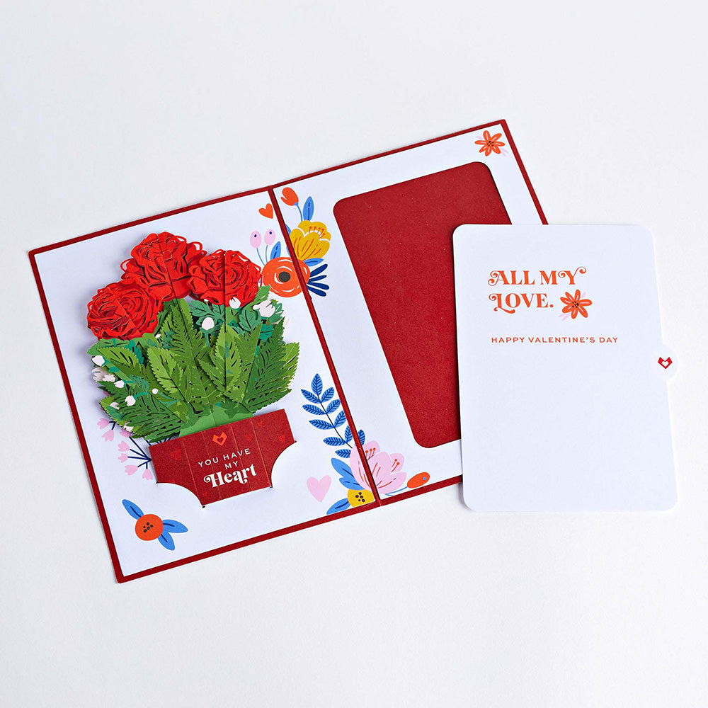 You Have My Heart Card with Mini Bouquet