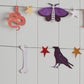 Witchy Halloween Garlands 8ft (2-pack)