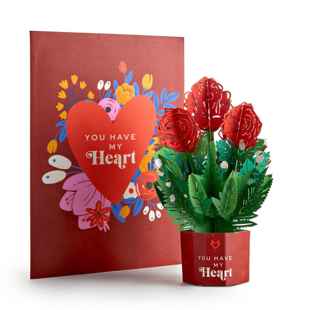 You Have My Heart Card with Mini Bouquet